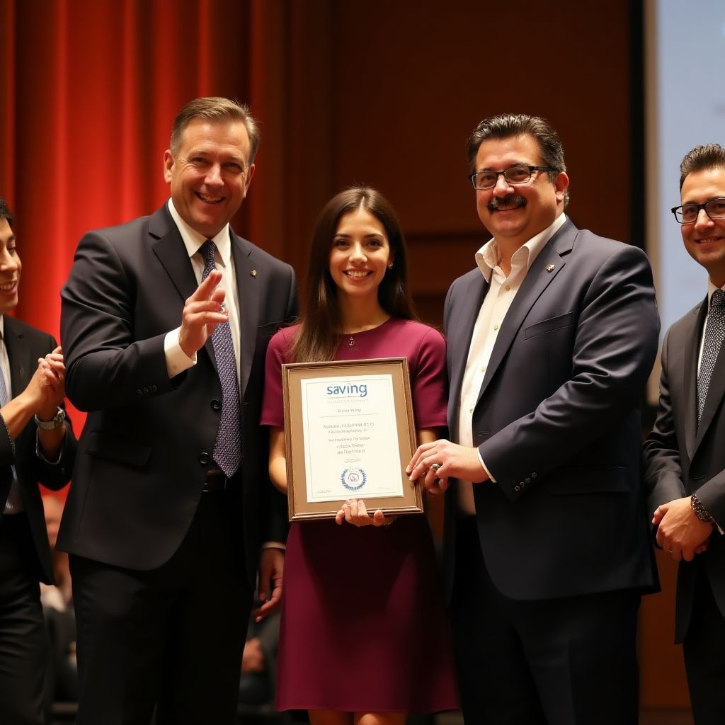 Reconocimiento por contribución a la educación financiera
